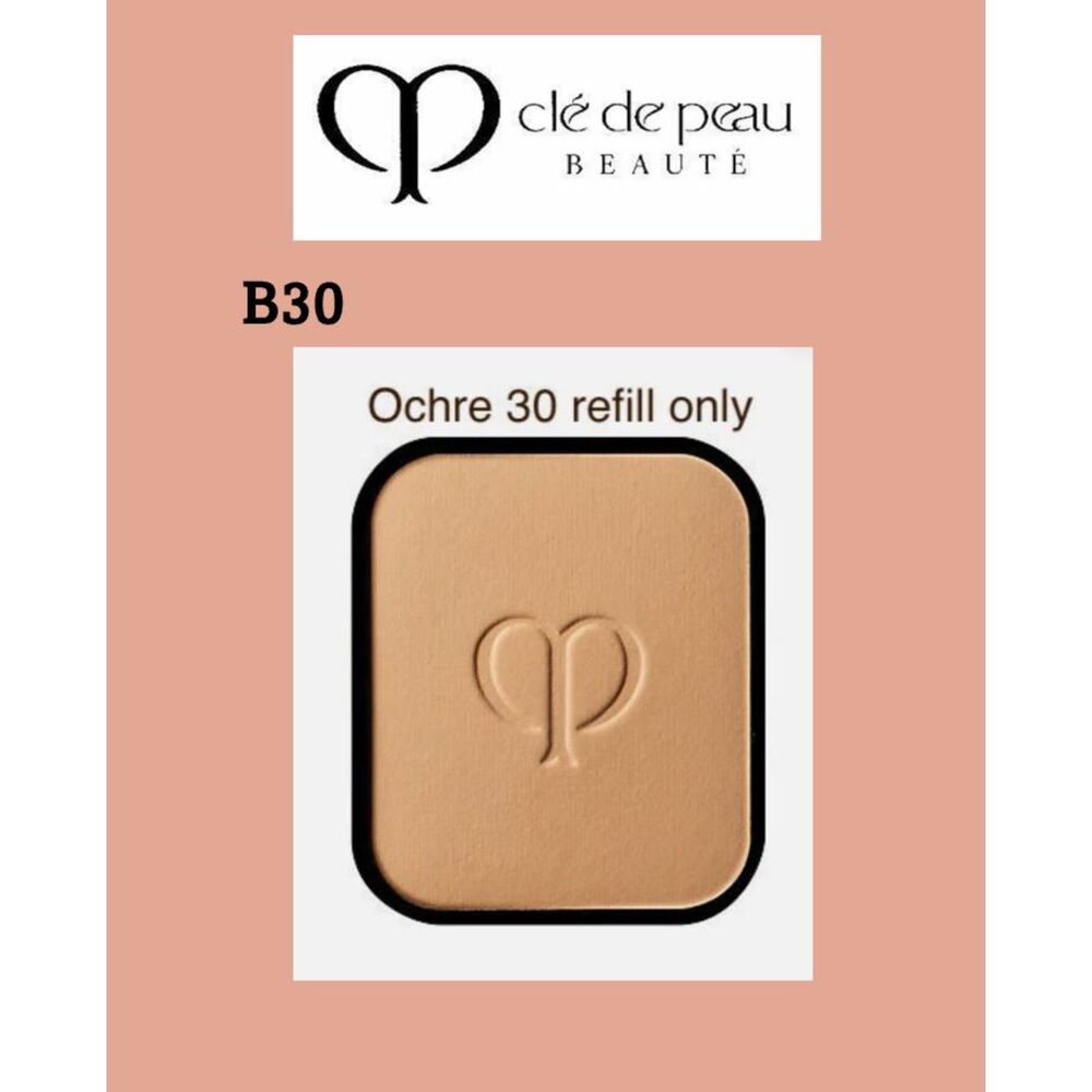 Cle de peau BEAUTE TEINT NATUREL POUDRE COMPACT FOUNDATION REFILL B30 11g NEW